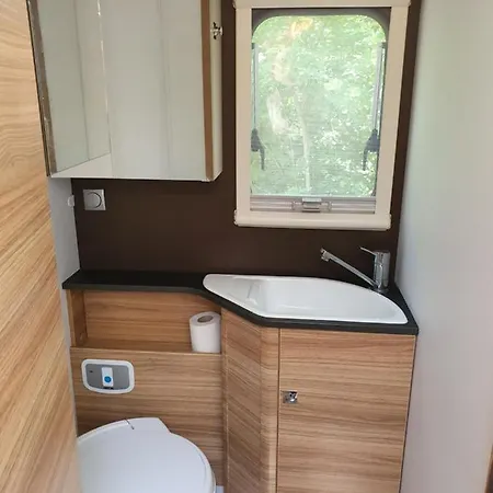 Camping-car Dans Les Bois Wanze